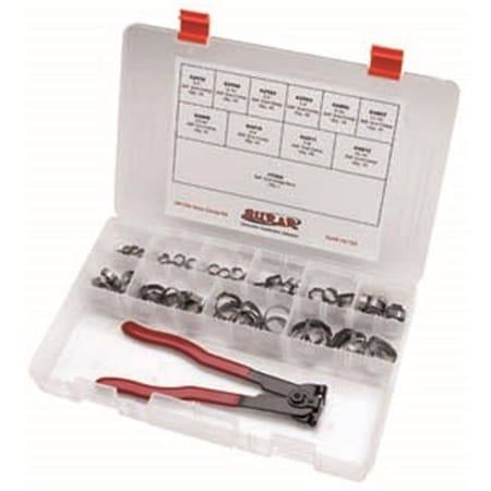 S.U.R. & R. Auto Parts S.U.R and R SRRHC102 Positive Seal Hose Clamp Kit SRRHC102